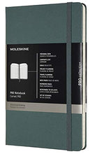 Load image into Gallery viewer, Moleskine PRO Notebook, Hard Cover, Large (5" x 8.25") Professional Project Planning, Forest Green, 240 Pages