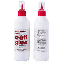 Load image into Gallery viewer, Mont Marte PVA Glue Craft Glue, Fine Tip 250g-3 Pack