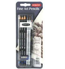 Load image into Gallery viewer, Derwent Water Soluble Sketching Mixed Media, Pack, 8 Count (0700665)