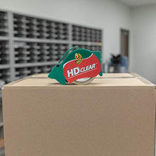 Load image into Gallery viewer, Duck HD Clear Heavy Duty Packing Tape with Dispenser, 2 Rolls, 1.88 Inch x 54.6 Yard, (393184)