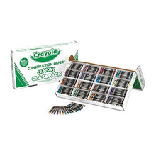 Load image into Gallery viewer, Crayola 52-1617 Class Pack Crayola Construction Paper Crayons, 25 ea. of 16 Colors, 400/Set, Assorted