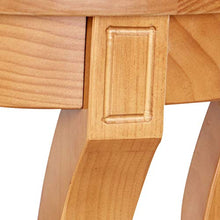Load image into Gallery viewer, Amazon Brand – Ravenna Home Traditional Solid Pine End Table, 24"W, Oak Finish