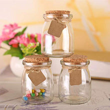 Load image into Gallery viewer, Brajttt 30Pcs Glass Favor Jar With Cork Lids,Multifunctional,Great Decoration(100 ML,3.4OZ)