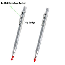 Load image into Gallery viewer, Fashionclubs 6" Tungsten Carbide Scribe and Etching Pen Carve Engraver Scriber Tools for Stainless Steel,Ceramics and Glass,Pack of 4