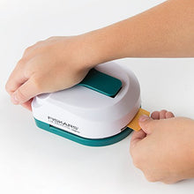 Load image into Gallery viewer, Fiskars Lia Griffith Gift Tag Maker II, Chevron, Teal Green/White