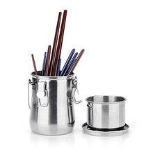 Load image into Gallery viewer, Arrtx Portable Stainless Steel Leak-Proof Premium Brush Washer with Lid and Filter Screen (Large)