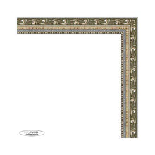 Load image into Gallery viewer, Poster Palooza 8x10 Traditional Silver Wood Picture Frame - UV Acrylic, Foam Board Backing, & Hanging Hardware Included!