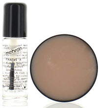 Load image into Gallery viewer, Mehron Makeup Extra Flesh with Fixative A for Special Effects | Halloween | Movies - .3oz Carded