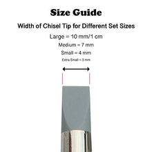 Load image into Gallery viewer, Barvotti 5 Pcs Set of Silicone Color Shapers Tools with Soft Rubber Tip to Paint, Blend, Carve, Smudge - Clay Sculpting Tools, Black Wooden Handle - 10mm Tips