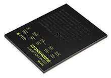 Load image into Gallery viewer, Stonehenge, 1 Legion Aqua Watercolor Pad, 140lb, Cold Press, 8 by 10 Inches, Black Paper, 15 Sheets