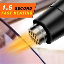 Load image into Gallery viewer, Heat Gun, 1600W Heavy Duty Hot Air Gun Kit, Variable Temperature Control with 2-Temp Settings 4 Nozzles 140℉~1112℉(60℃- 600℃)with Overload Protection for Crafts, Shrinking PVC, Stripping Paint