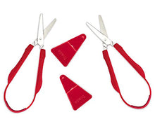 Load image into Gallery viewer, Loop Scissors for Kids 2 Pack, Adaptive Cutting for Small Hands