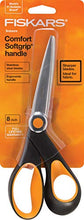 Load image into Gallery viewer, Fiskars 175800-1002 Razor-edge Softgrip Scissors, 8 Inch, Black