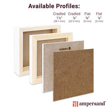 Load image into Gallery viewer, Ampersand Art Supply Wood Gesso Artist Painting Panel: Primed Smooth, 8"x10", 1/8 Inch Depth