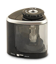 Load image into Gallery viewer, The Duet Manual and Battery Pencil Sharpener, Black (TPG-364B)