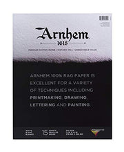 Load image into Gallery viewer, Speedball Arnhem 1618 Printmaking Paper Pad, 11" x 14", White