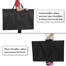 Load image into Gallery viewer, ZKOO Large Size Art Portfolio Tote with Nylon Shoulder, Poster Board Storage Bag, 24"X 36" Student Art Work Portfolio Case