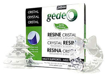 Load image into Gallery viewer, PEBEO Clear Liquid Kit-High Shine, Glossy Finish, Eco-Friendly Formula, for Casting Moulds, Table Tops, Crafting Supplies, 300 ml, Gedeo Bio Crystal Resin, Transparent