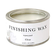 Load image into Gallery viewer, Jolie Finishing Wax - Protective topcoat for Jolie Paint - Use on interior furniture, cabinets, walls, home decor and accessories - Odor-Free, Non-Hazardous - Clear - 120 ml