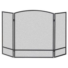 Load image into Gallery viewer, Panacea Products 15951 3-Panel Arch Screen with Double Bar for Fireplace, 29 Inch