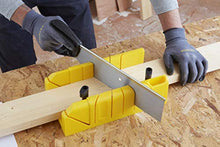 Load image into Gallery viewer, Stanley 1-20-600 Saw Storage Miter Box with Saw, Black