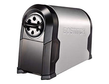 Load image into Gallery viewer, Bostitch Antimicrobial SuperPro Glow Extra Heavy Duty Commercial Classroom Electric Pencil Sharpener with Replaceable Cutter Cartridge System, 6-Hole, Silver/Black (EPS14HC)