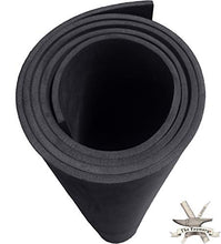 Load image into Gallery viewer, EVA Foam Cosplay - 6mm Thick (2mm to 10mm) - Black or White - Large 35" x 59" Sheet - Ultra High Density 85 kg/m3 - by The Foamory