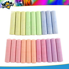 Load image into Gallery viewer, Regal Games Sidewalk Neon Chalk, 20 Count Chalk, Jumbo Chalk, Washable, Art Set