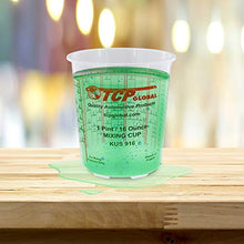 Load image into Gallery viewer, Custom Shop Pack of 12 Each - 16 Ounce Paint Mixing Cups = 1 Pint Cups Have calibrated Mixing ratios on Side of Cup Pack of 12 Paint and Epoxy Mixing Cups
