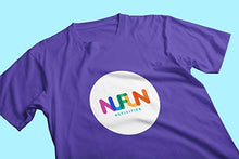 Load image into Gallery viewer, NuFun Activities Inkjet Printable Iron-On Heat Transfer Paper for Dark Fabrics, 8.5x11” To Print For T Shirts and DIY Projects, 5 Sheets