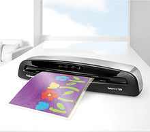 Load image into Gallery viewer, Fellowes 5736606 Laminator Saturn3i 125, 12.5 inch, Rapid 1 Minute Warm-up Laminating Machine, with Laminating Pouches Kit , Silver, Black