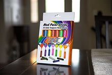Load image into Gallery viewer, Mod Paint Sticks - Washable Solid Tempera Paint Markers - Non-Toxic, Quick Drying, and No Mess Paint Sticks - Color Art Supplies Set for Kids and Families - (12 Pack) - ModFamily