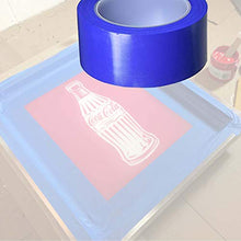 Load image into Gallery viewer, 3"x36 yds 6 Rolls Silk Screen Printing Tape & Graphics Protection Tape Blue