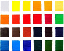 Load image into Gallery viewer, MEEDEN Oil Paint Set, 24 Tubes (12ml/0.4oz) Oil-Based Colors, Vibrant Non Toxic Oil Painting Set for Students Beginners Hobby Painters