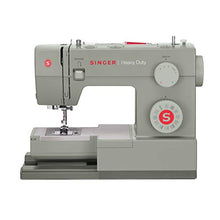 Load image into Gallery viewer, SINGER | Heavy Duty 4452 Sewing Machine with 110 Stitch Applications, Metal Frame, Built-In Needle Threader, & Heavy Duty Accessory Kit - Sewing Made Easy