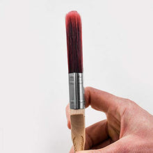 Load image into Gallery viewer, ROLLINGDOG Doberman 2" (50mm) Laser Engraved Handle Angular Paint Brush