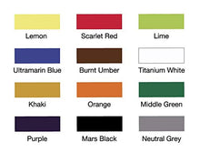 Load image into Gallery viewer, TIMBERTECH Acrylic Airbrush Paint, Professional 12x10ml Color Set of Acrylic Paint, Quick Drying Water Based, Rich Vivid Colors for Artists, Students, Beginners