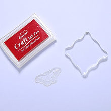 Load image into Gallery viewer, DECORA Acrylic Clear Rubber Stamping Blocks Set with Grid Package of 3