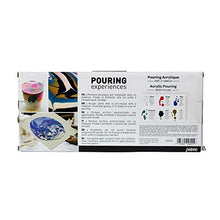 Load image into Gallery viewer, Pébéo Acrylic Pouring Paint Starter Kit - Art and Painting Supplies, Ready-To-Pour Fluid Medium, 118 Milliliter Bottles, Set of 6 Assorted Colors