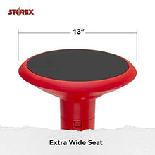 Load image into Gallery viewer, Storex Wiggle Stool, Adjustable Height 12”, 14”, 16”, or 18” for Active Seating in The Classroom, Red (00302U01C)