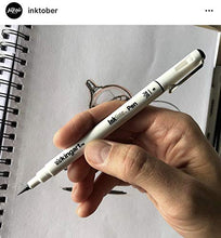 Load image into Gallery viewer, KingArt PRO Inkline Fine Line Pen, Set of 10, Black 10 Piece