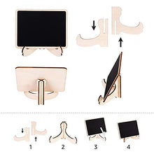 Load image into Gallery viewer, Amazon Basics Wood Mini Chalkboards Signs with Support Easels, 20 Pack