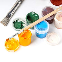 Load image into Gallery viewer, 50 Pieces Plastic Mini Containers with Lids, Small Paint Cup, Plastic Mini Paint Containers DIY Craft Storage Containers Craft Paint Cup for Paint Beads Seeds Clay or Others