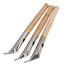 Load image into Gallery viewer, RDEXP Art Clay Pottery Printing Stainless Steel Batik Knives Pens Sculpture Craft Pottery Tool Set of 3