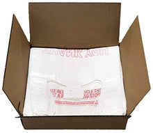 Load image into Gallery viewer, Reli. Thank You T-Shirt Bags (350 Count), Plastic - Bulk Shopping Bags, Restaurant Bag - T-Shirt Plastic Bags in Bulk - (11.5" x 6.5" x 21") White/Thank You