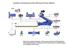 Load image into Gallery viewer, INTBUYING 1 Color Silk Screen Printing Machine Fix on Table T-shirt Pallet