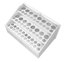Load image into Gallery viewer, Sanfurney Paint Rack Stand Pigment Ink Bottle Paints Tool Storage with Cabinet Holder Organizer for 58 Bottles of Paints