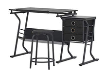 Load image into Gallery viewer, SD STUDIO DESIGNS Eclipse Craft Center in Black / Black 13365