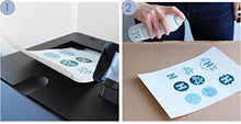 Load image into Gallery viewer, Hayes Paper, Waterslide Decal Paper INKJET CLEAR 20 Sheets Premium Water-Slide Transfer Transparent Printable Water Slide Decals A4 Size