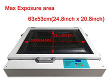 Load image into Gallery viewer, Tabletop Precise 20" x 24" 80W Vacuum LED UV Exposure Unit LED Vacuum Exposure Machine